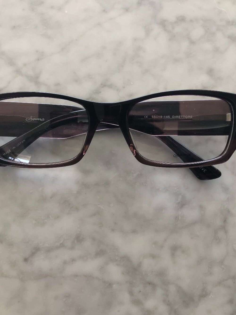 NEW SAMA EYEWEAR OPTICAL FRAMES MODEL DIRECTTORE IN PURPLE COLOR